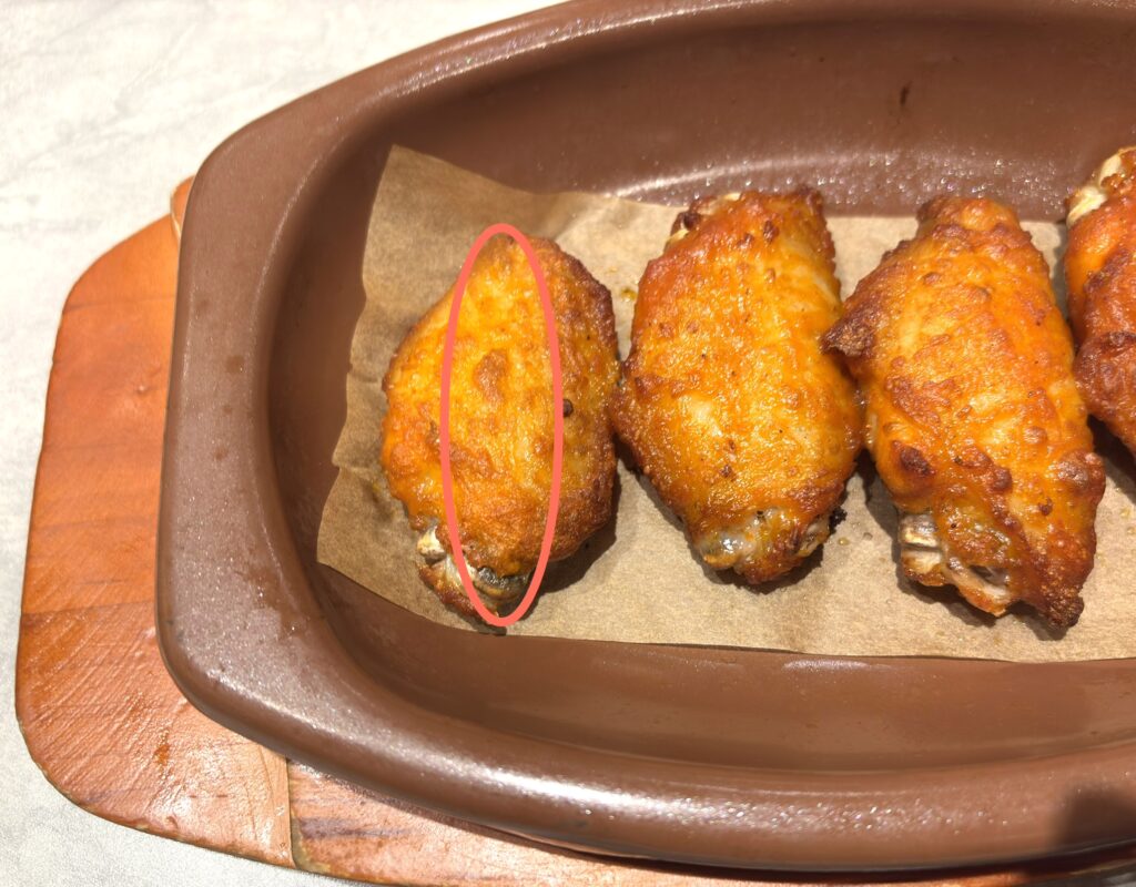 辛味チキン_切る場所