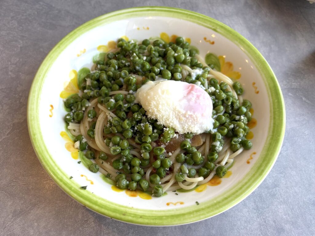 ペペロンチーノ青豆