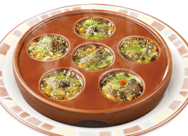 エスカルゴのオーブン焼き