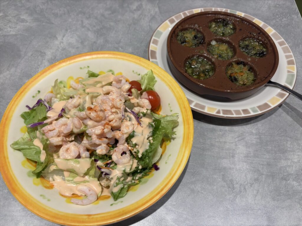 小エビのサラダ