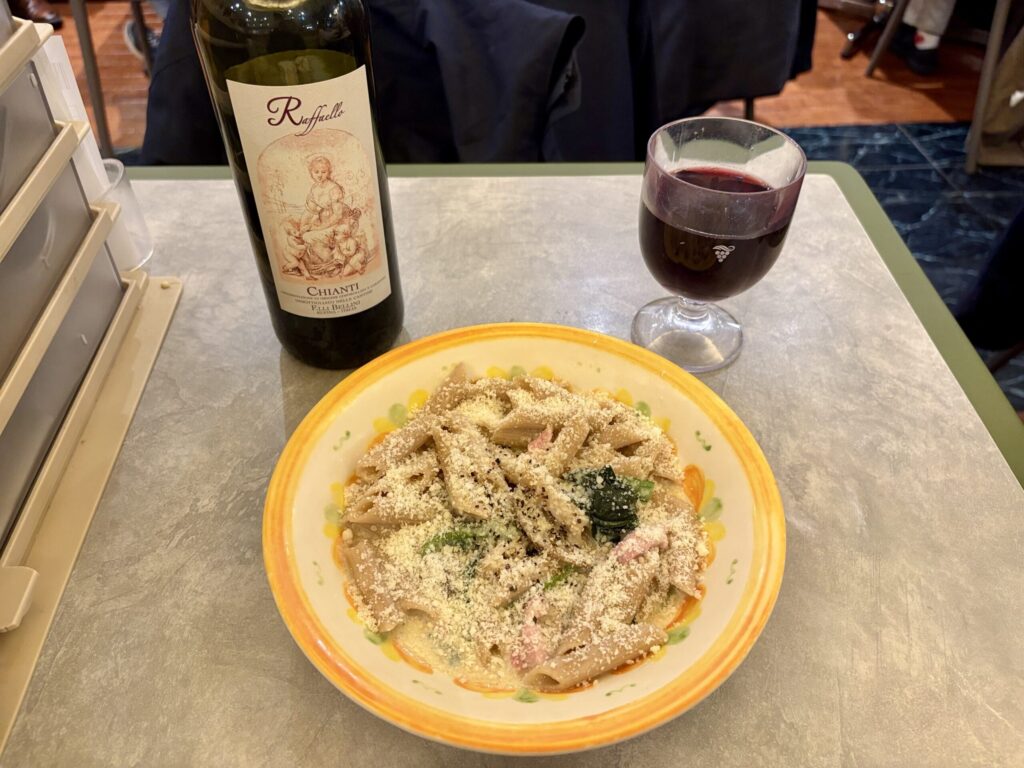 クリームスパゲッティ