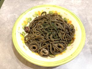 イカ墨パスタ
