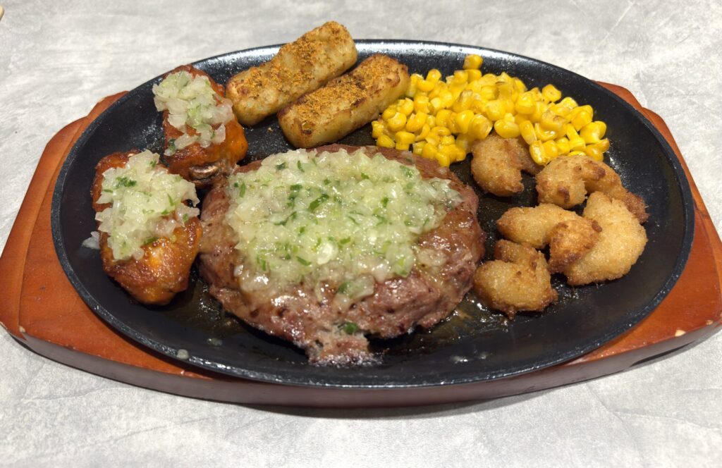 辛味チキン 野菜ソーストッピング