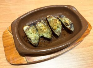 ムール貝のガーリック焼き