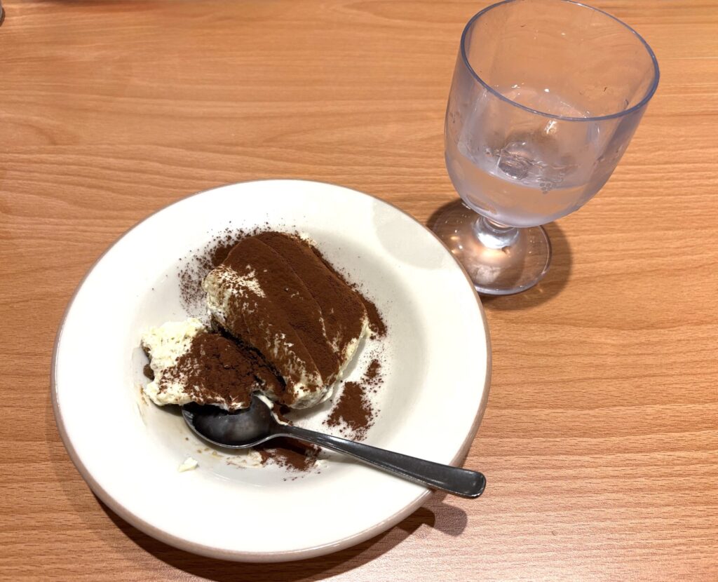 グラッパとティラミス